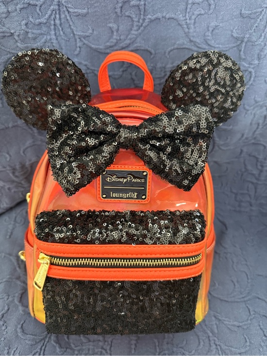Disney Other - Loungefly Disney Parks Kids Orange Mini Backpack